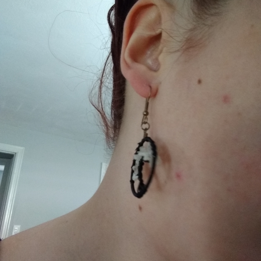 Handmade earrings - Picture 3 of 3
